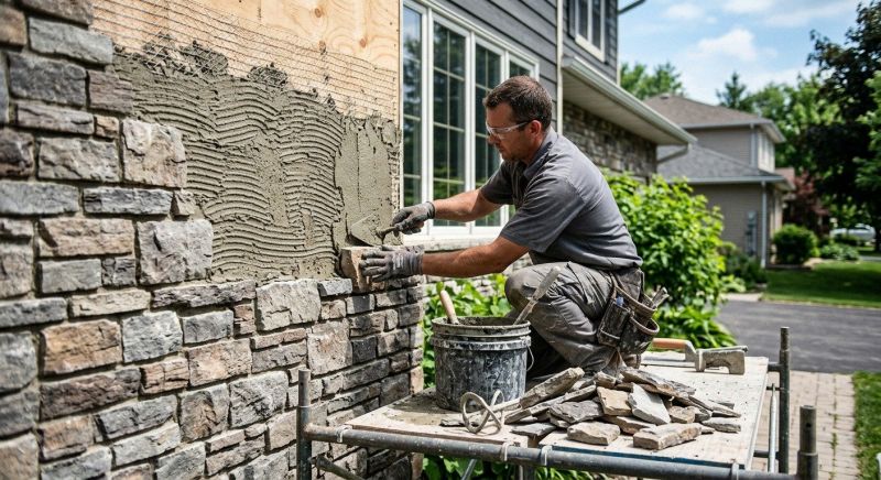 Stone Veneer Installation in Cleveland, OH